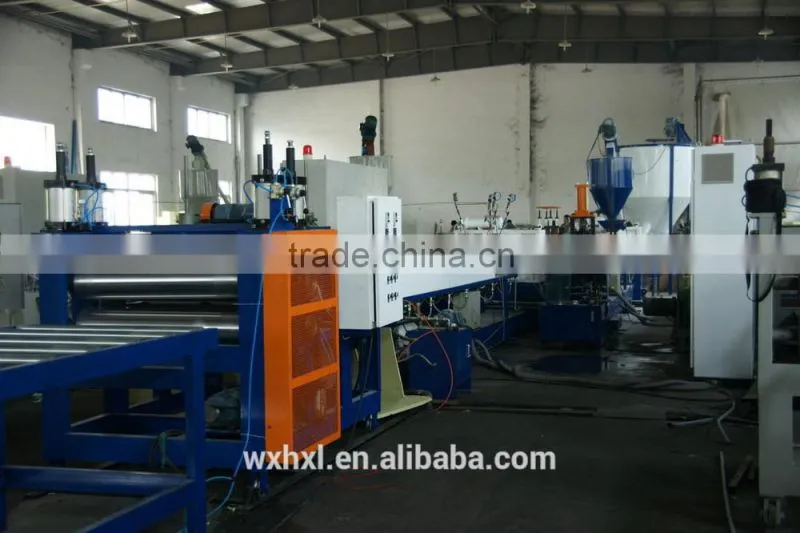 Freon(as foaming agent) XPS polystyrene production line
