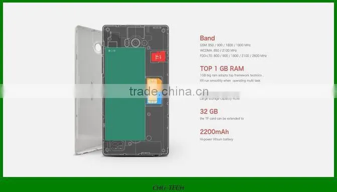 CUBOT ZORRO 001 5-inch MSM8916 1.2GHz Quad-core 4G FDD LTE Smartphone