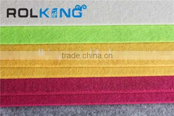 factory wholesale wool blend felt fabric