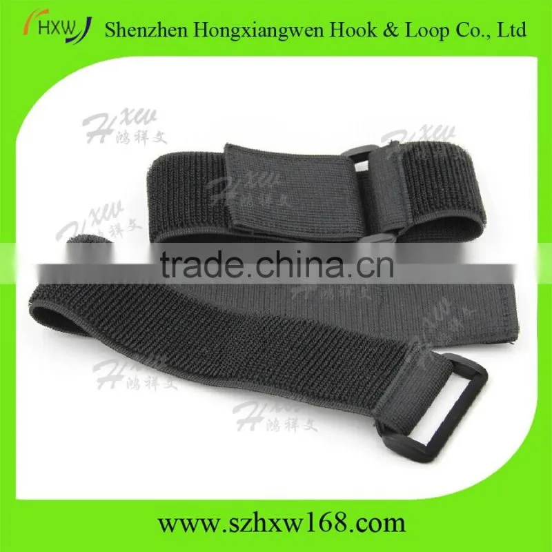 BLACK New Package Hook and Loop Brand Bundle Straps