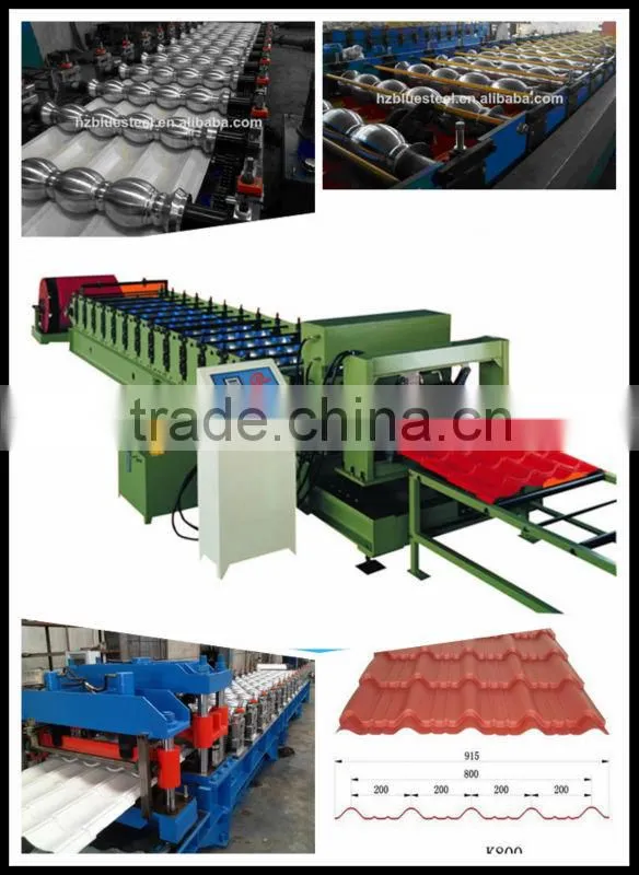 YX28-207-828 GLAZED TILE ROLL FORMING MACHINE