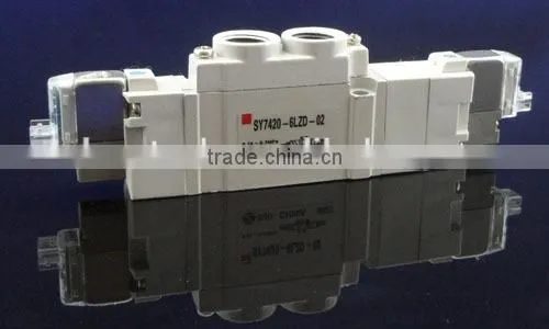 SY7420-5LZD-02 5 Way 3 Position Solenoid Valve-SMC Solenoid Valve