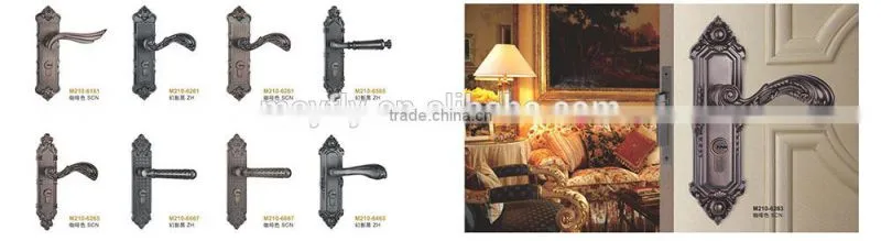 TRI-CIRCLE European style lock door lock types,Entrance doors handle lock,handle lock