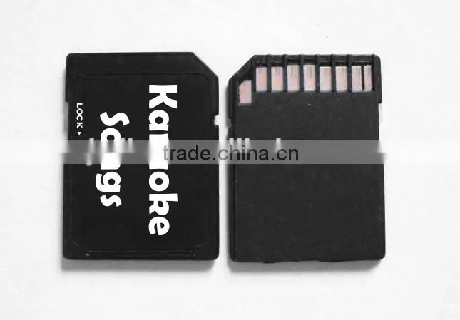 8GB SD card with printing