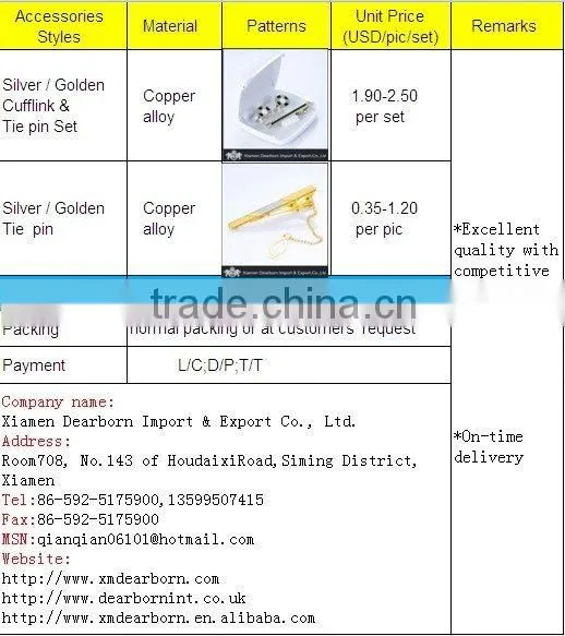 fashional golden stickpin