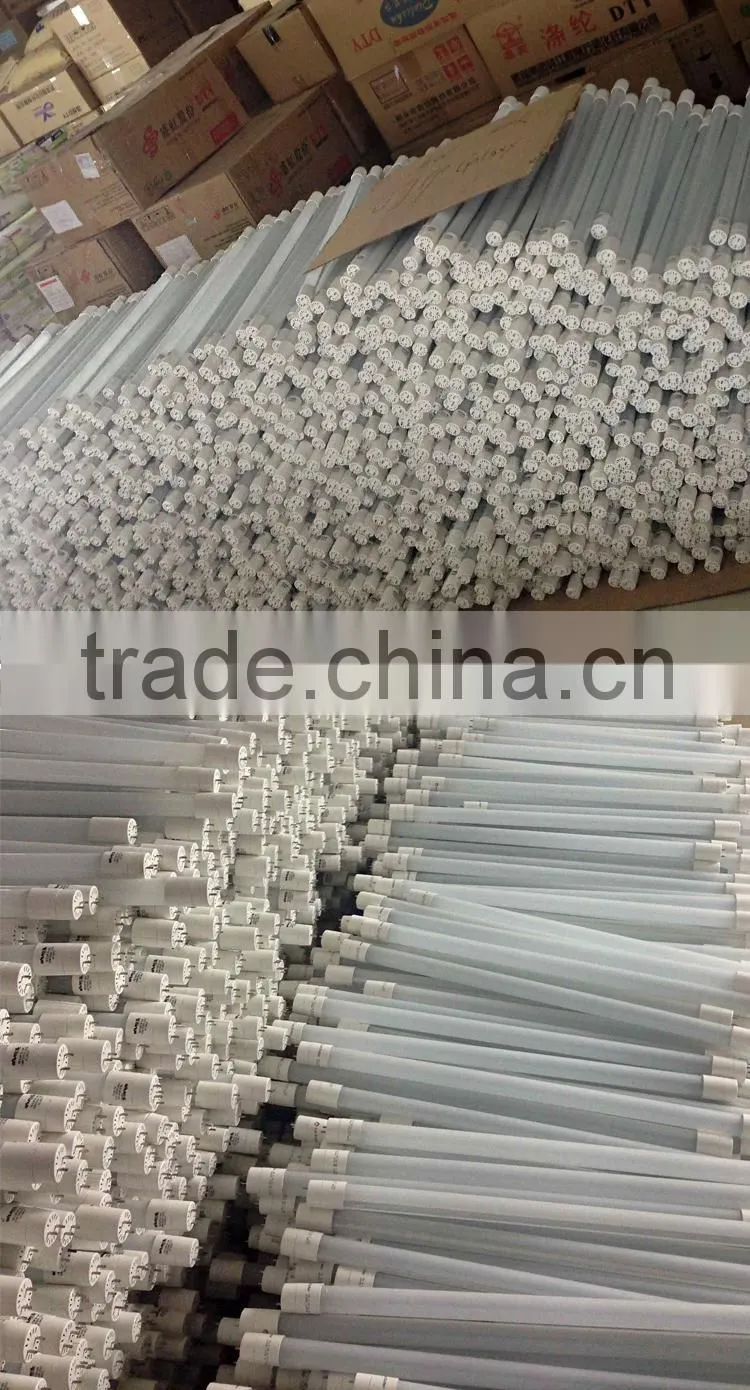 european style 4 feet indoor t8 led tube, read tube8 led light tube, price led tube light t8