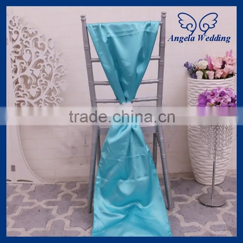 RU010F Wholesale cheap plain wedding purple satin table runners