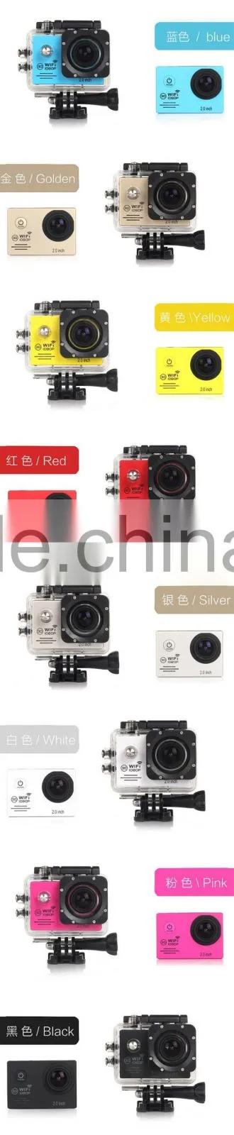 Wholesales 2.0inch wifi full hd 1080p action camera sj7000 sport camera
