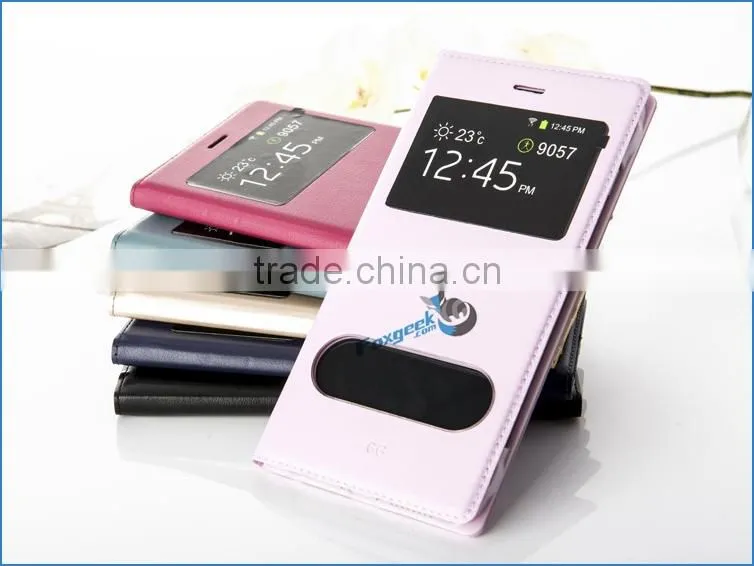 new arrival leather case for iphone6 plus durable PU leather waterproof cellphone case for iphone6 plus