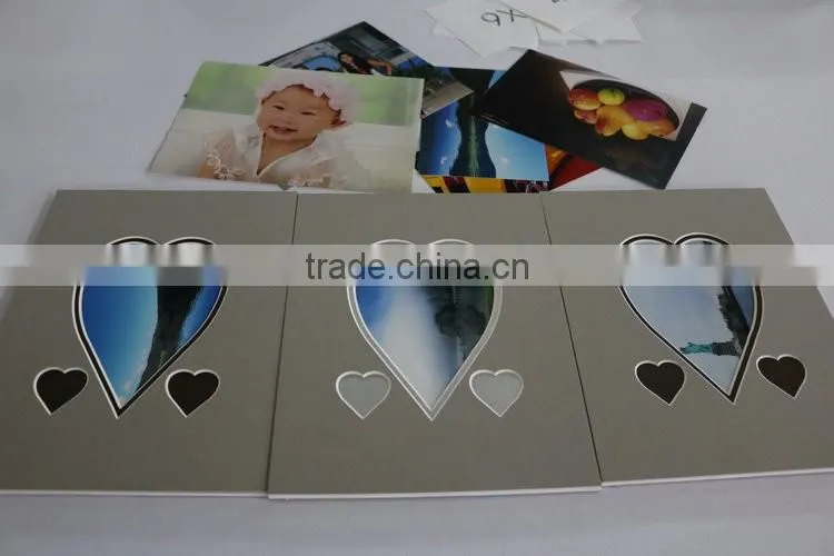 Wholesale 4ply 8plys cream core white paper frame album board