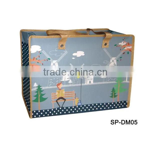 High quality foldable shopping bag Middle Size Fashion bag