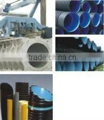 China supplier PP/PE Corrugated Pipe Production Line