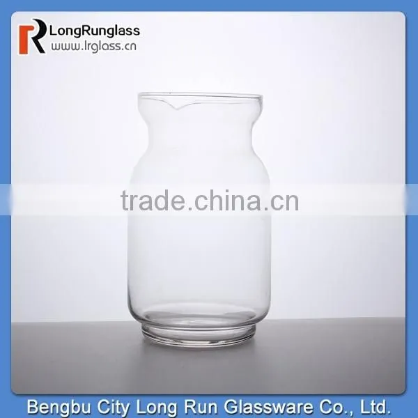 LongRun deli design thick clear homeuse glassware water glass containter hot sale