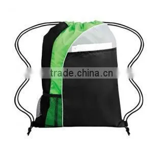 Colorful drawstring backpack bags