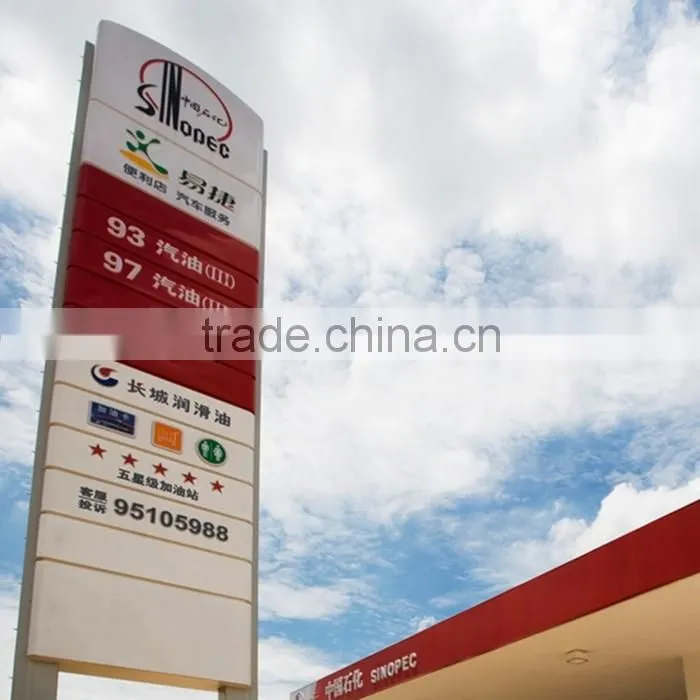 Advertising Eletronic Totem Pylon Sign Design