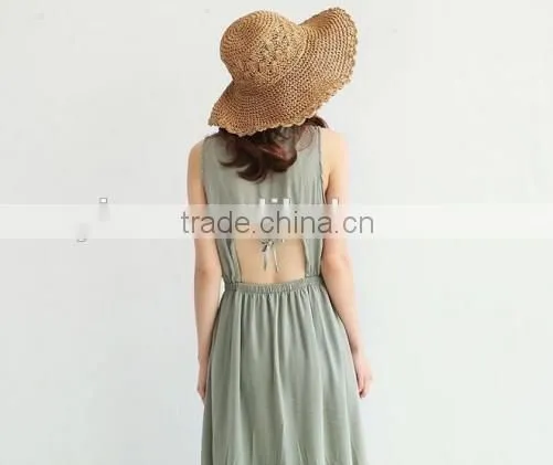 2016 fashion beach hot sale young girl raffia straw hat factory direct latest cheaper OEM raffia straw hat wholesale