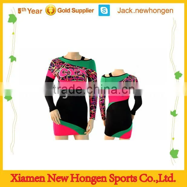 Sublimation cheerleading jerseyscheerleading uniforms