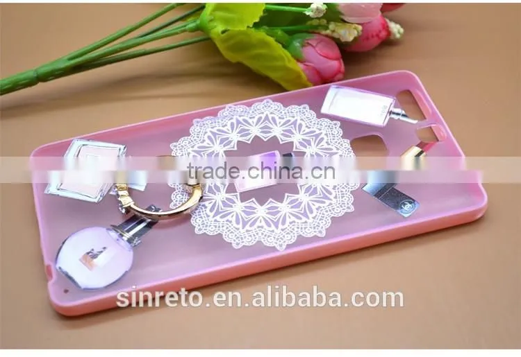 Perfume TPU+PC 2-in-1 Hybrid Pattern Phone Case With Ring Bracket Compatible Brand For Huawei P9/P9 Plus