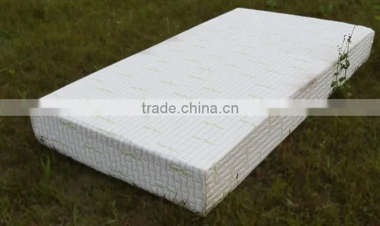 Bed bug waterproof bamboo mattress cover with zipper