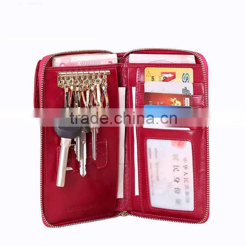 Promotional Leather Magic Key wallet Custom leather key holder car