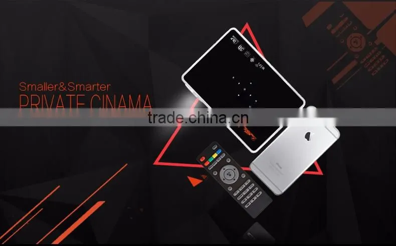 Latest Video Projector Mobile Phone Mini Projector for Smartphones