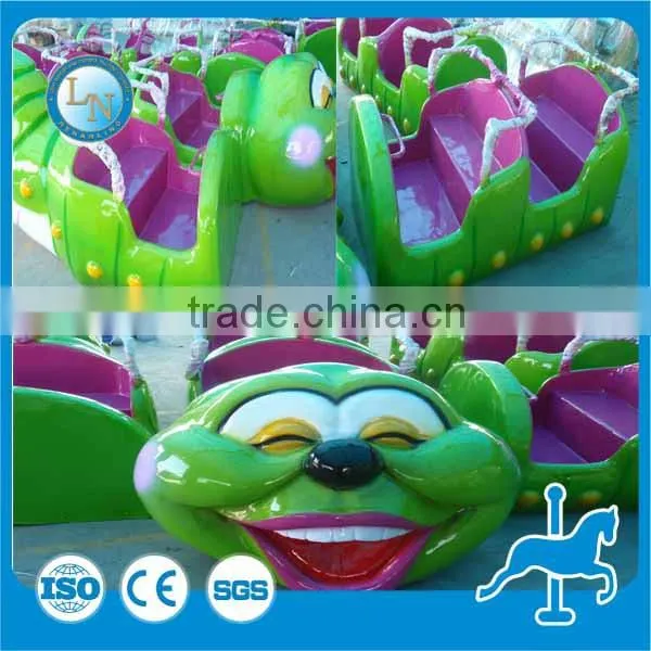 Outdoor roller coaster ride !!!Amusement park ride worm roller coaster for kids