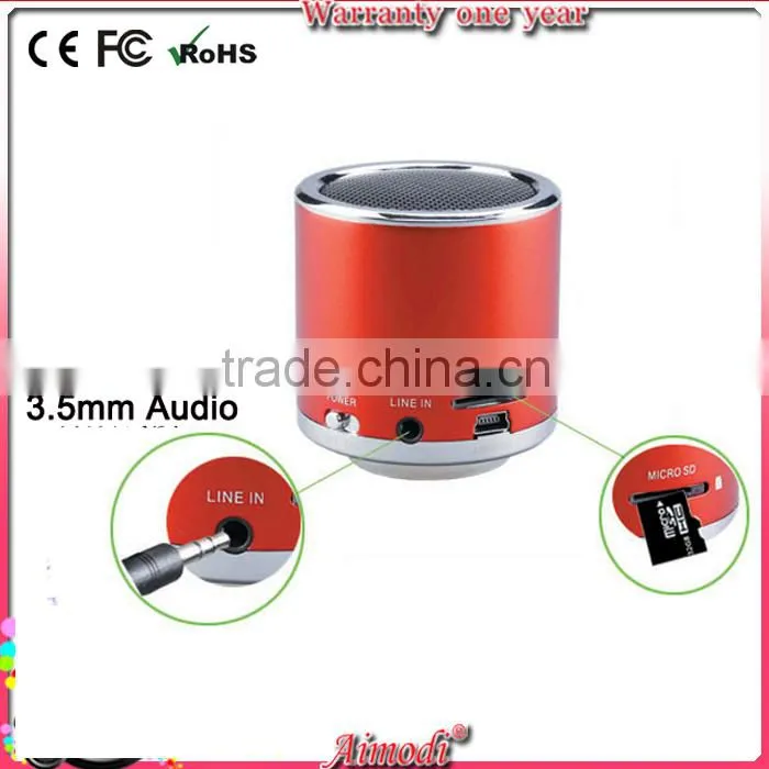 lower price mini speaker with modern design 2015 new speaker