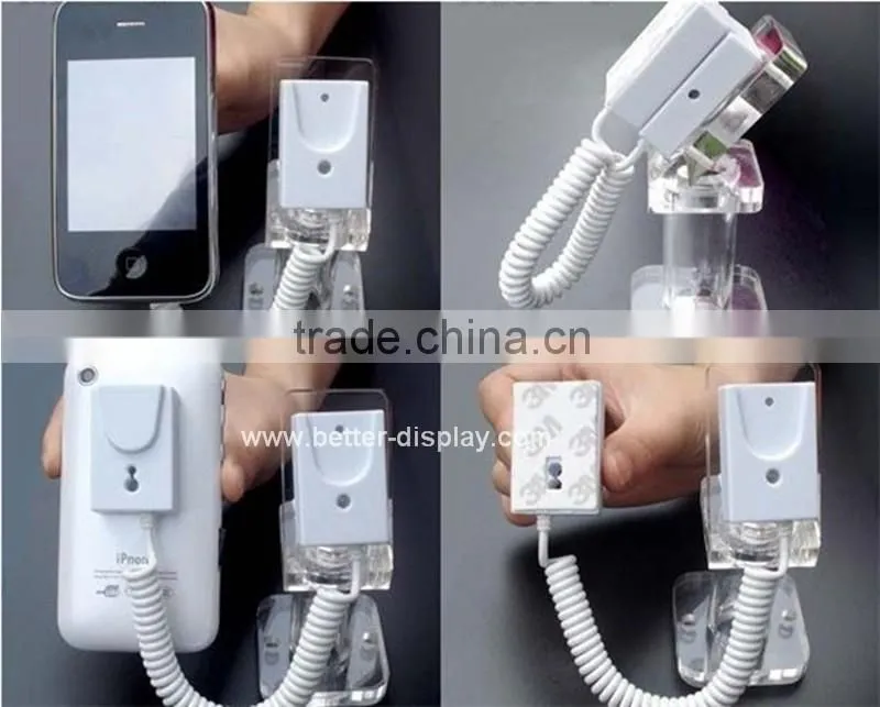 clear acrylic anti-theft tablet stand with lock