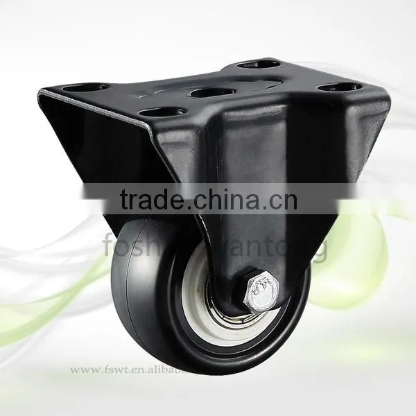 Small Furniture Wheel 42mm Screw With Lock Furniture Caster Wheel