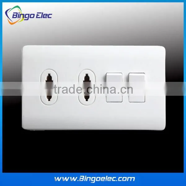 2gang 20a switch and 2 gang 16a socket