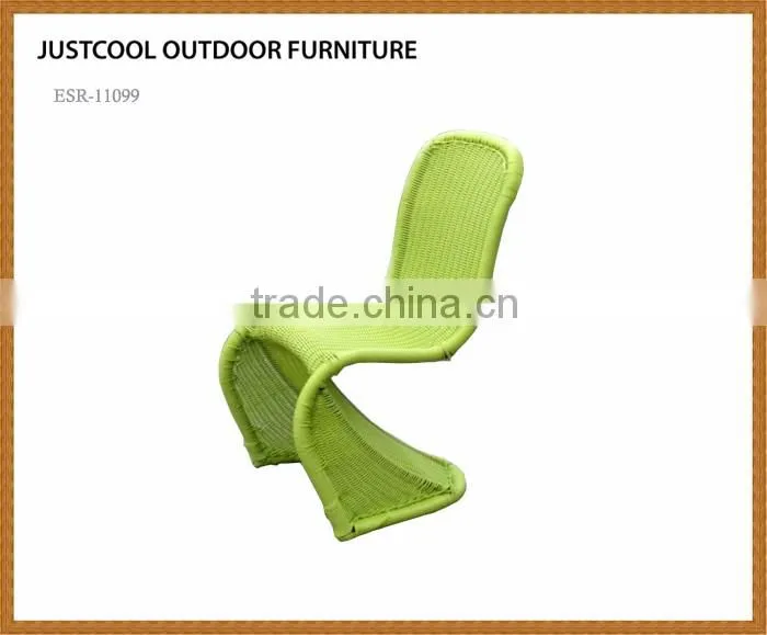 2016 green outdoor rattan chair