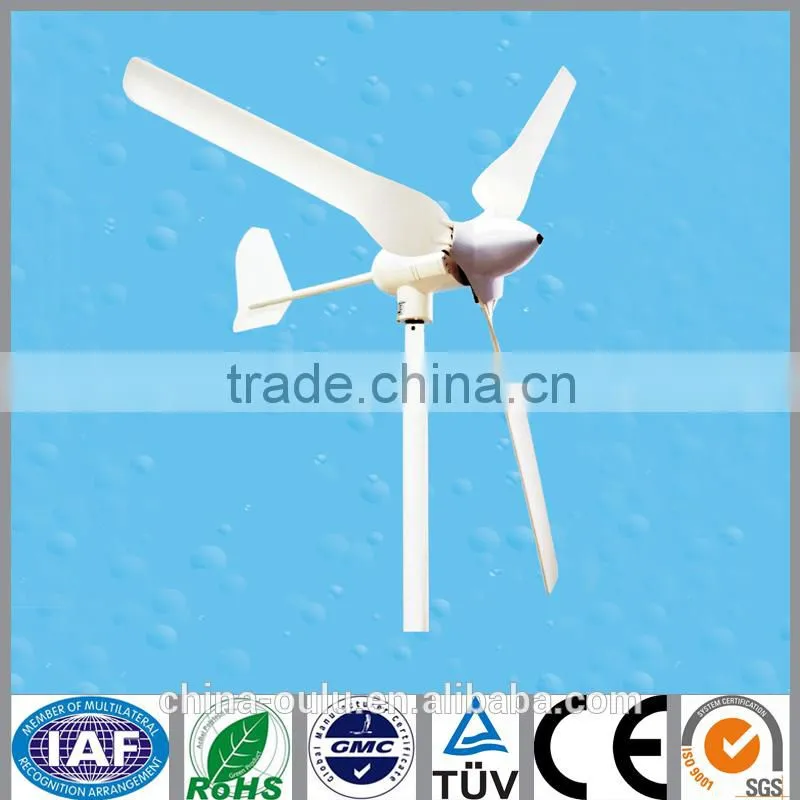300W 12V/24V wind turbine generator for home solar system, wind&solar wind generator