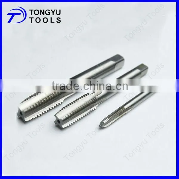 DIN352 Stright Flute Carbon Steel HSS Hand Taps