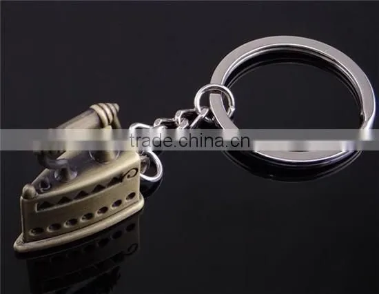 Antique cheap custom metal keychain coffins