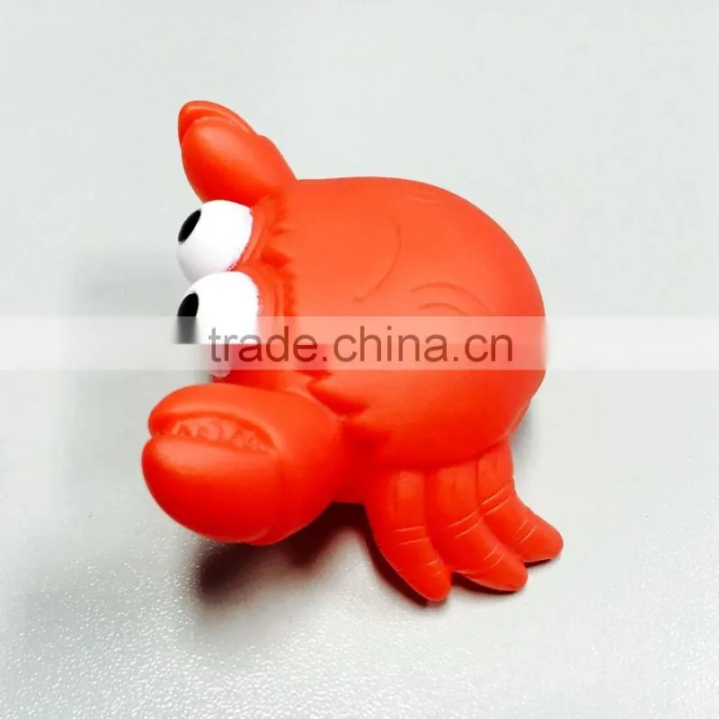 Crab Bath Toy,Cute Animal Vinyl Toys for Sale