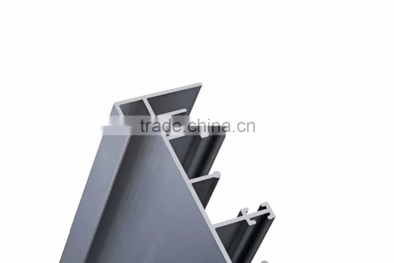 Nice aluminum champagne sliding glass windows&door