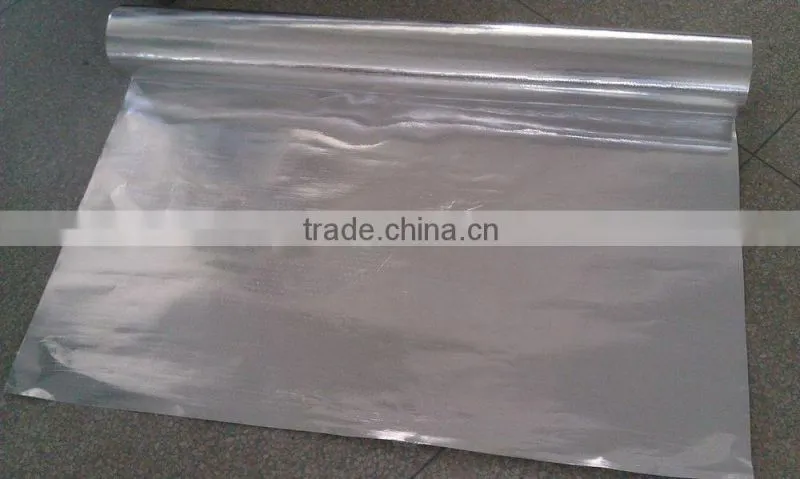 Reinforced Aluminium Foil Radiant Barrier Aluminium Foil Woven Fabric