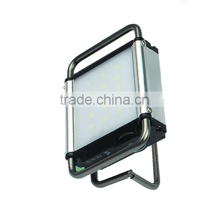 New product rechargeable SMD LED working light torch led flashlight work led light power bank the small one