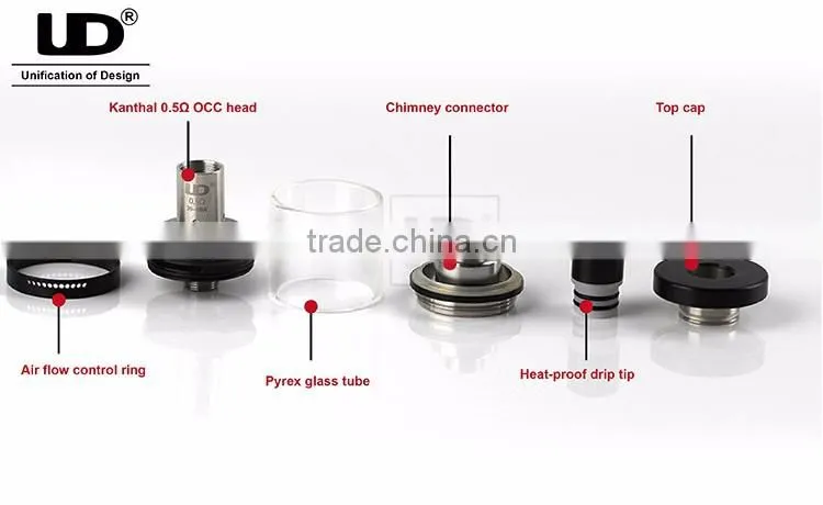 510 thread e cigarette New 2016 Balrog 70w TC Mod UD box mod very first starter kit fits all your expectation