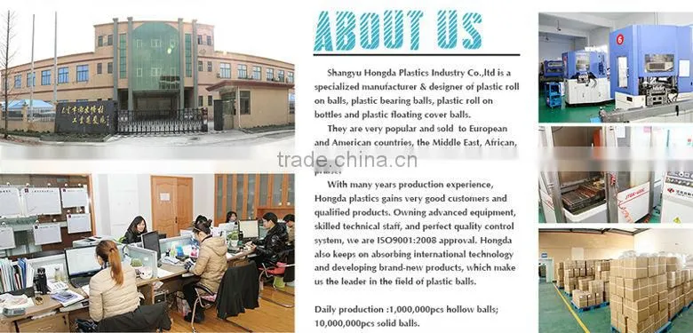plastic/rubber solid balls for bearing
