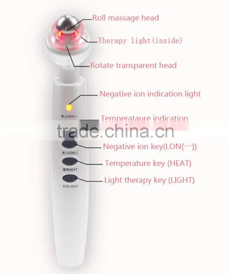high frequency ionic skin care galvanic skin treatment machine