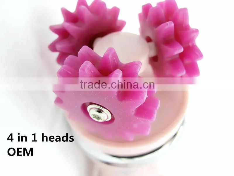 4 in1 Ultrasonic Multi-function Electric Face Beauty Deep Cleaning Massage Brush