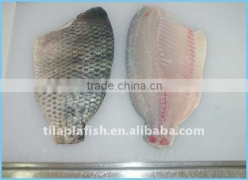 Frozen tilapia fish fillet no skin for sale