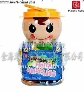 10 pieces colorful fruit jelly