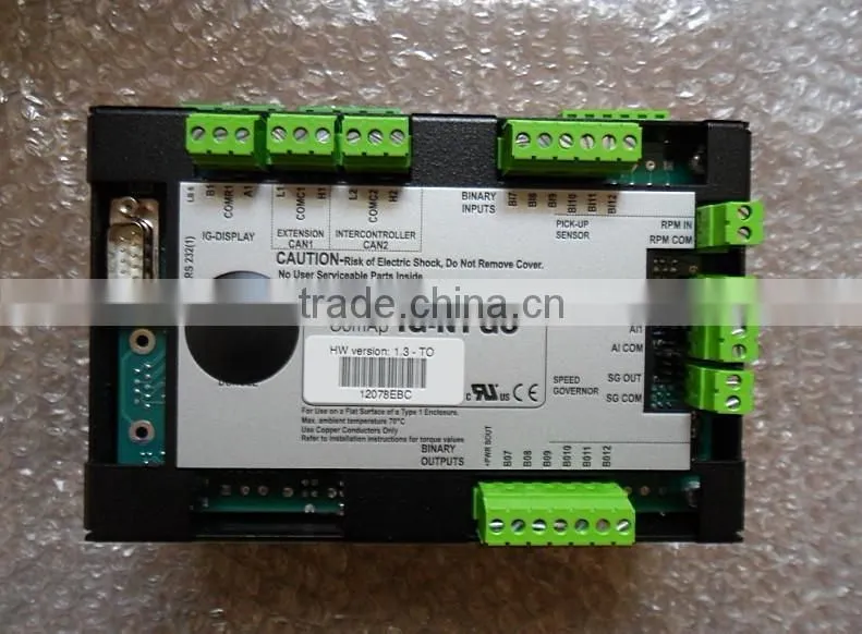 Camda control panel for generator with synchronizing control panel cabinet, generator control system