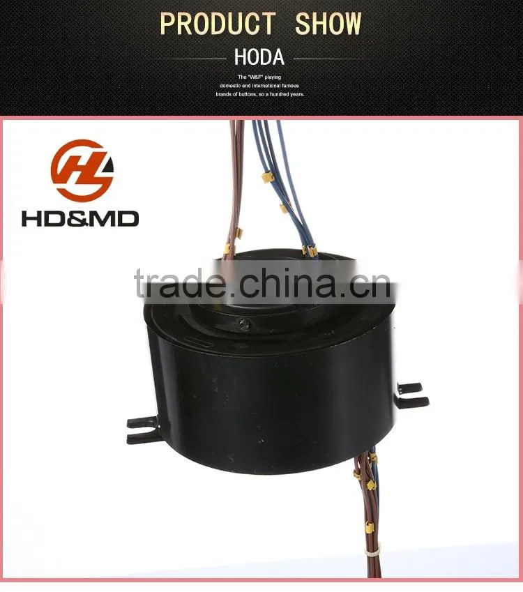 Wholesale customize ROHS through bore slip ring