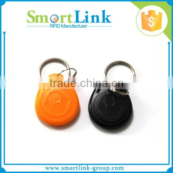 high quality rfid LF ISO11784/5 key fob made in China,T5577 chip mini rfid keychain tag for security access control