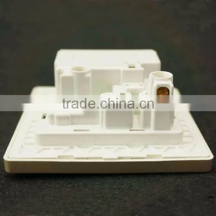 Electric wall switch and socket outlet usb plug wall socket