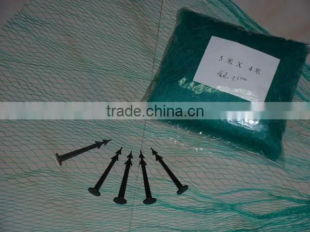 hdpe net/plastic covering net for ponds