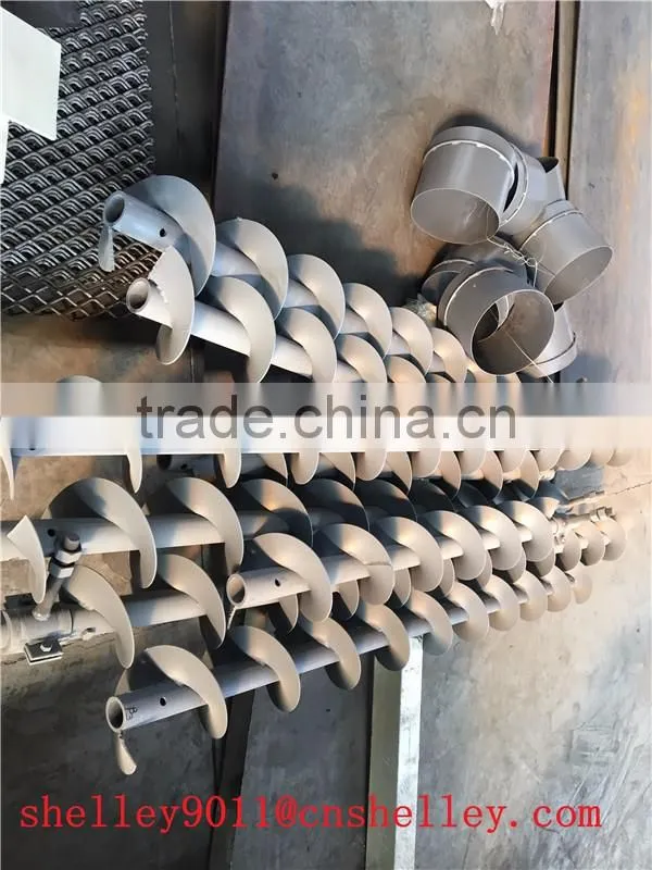 10t/h maize wheat screw conveyor auger